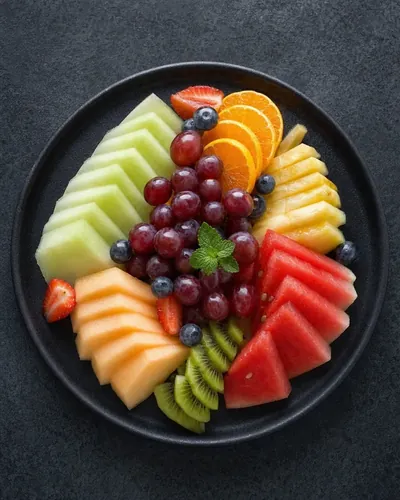 Fresh fruit platter
